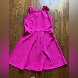 Girls hot pink Ava and Yelly party dress